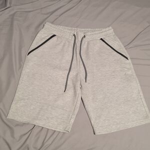 Men's Gray Sweat Shorts